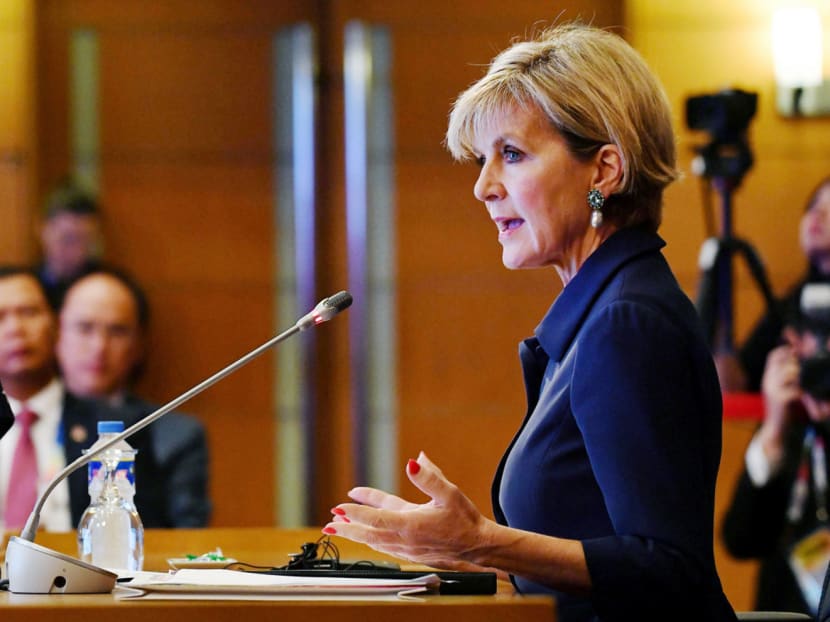 Australia’s Foreign Minister Julie Bishop is standing by an allegation that the NZ and Australian opposition parties were trying to ‘undermine the government of Australia’. Photo: Reuters