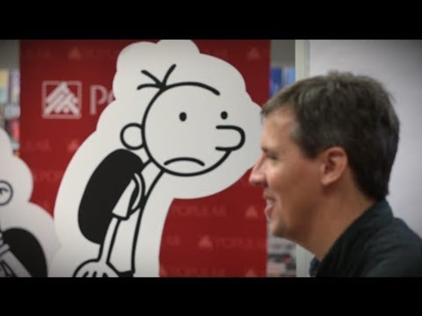 Diary of a Wimpy Kid author Jeff Kinney interview with young fans in Singapore