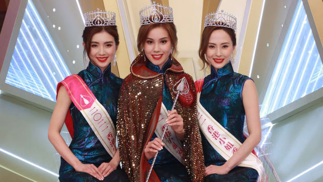 《香港小姐2021》决赛爆失误　冠军是混血美女