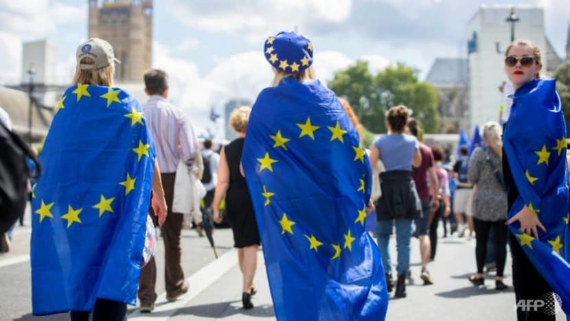 UK urges EU to reflect 'political reality' on Brexit UK urges EU to reflect 'political reality' on Brexit