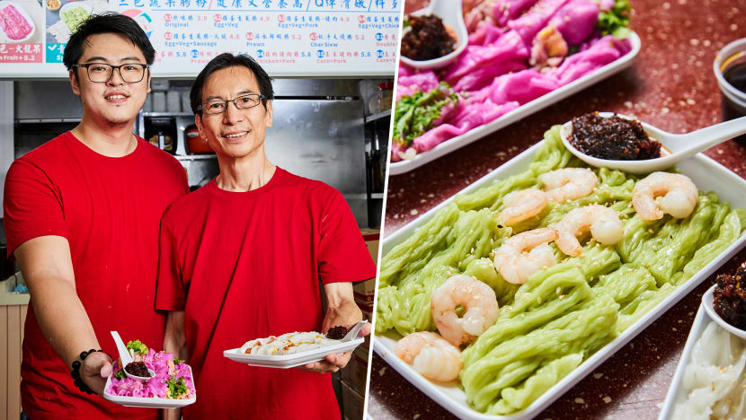 NTU Dropout Opens Chee Cheong Fun Hawker Stall; Ex-Chef Dad Helps Daily After Initial “Disappointment”