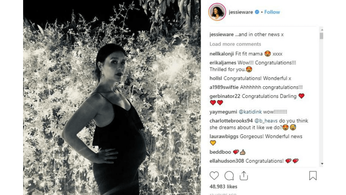 Jessie Ware expecting second child - 8days
