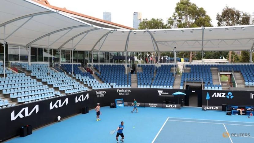 Play on: Australian Open continues under lockdown Play on: Australian Open continues under lockdown