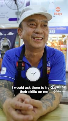 Boss of Rui Ji chicken rice used to own a tattoo parlour! Talk about a career change! Link in bio to read more
 
📍Rui Ji Chicken Rice
Blk 93 Toa Payoh Lor 4,
#01-48, S310093
 
📍148 Beach Road,
#B1-01 The Gateway,
S189720
 
📍Blk 305 Ubi Ave 1,
#01-179, S440305
[till 16 Apr 2024]
 
https://tinyurl.com/5dudypkh