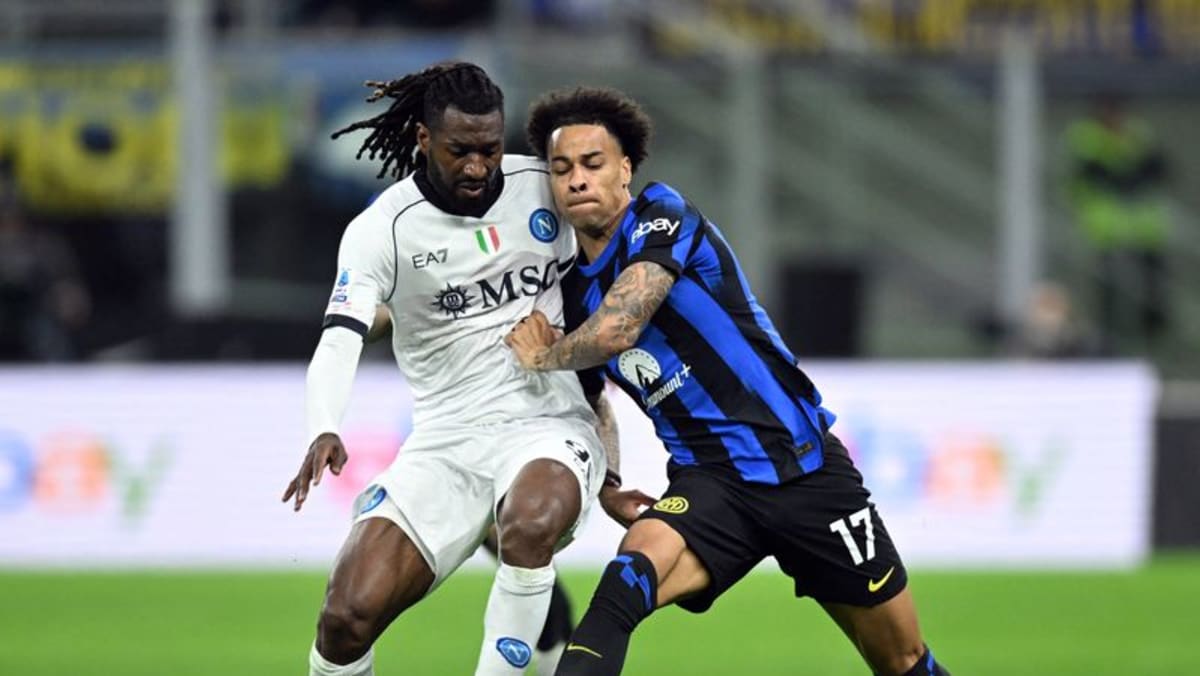 Leaders Inter held to 1-1 draw by Napoli