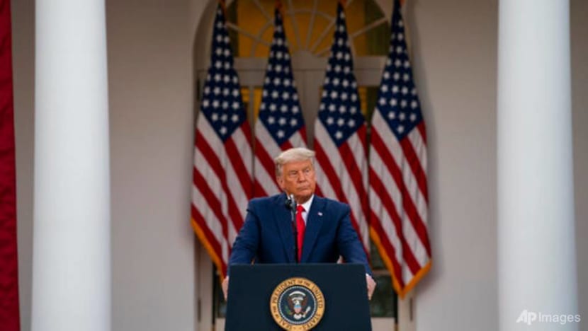 Trump appears to acknowledge for first time that Biden could succeed him Trump appears to acknowledge for first time that Biden could succeed him
