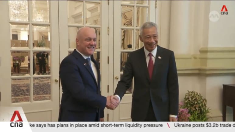 PM Lee 'esteemed as a leader of the highest order for the world', says visiting New Zealand PM