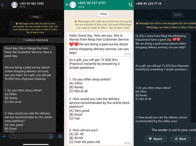 Ninja Van warns of scammers impersonating its employees on WhatsApp