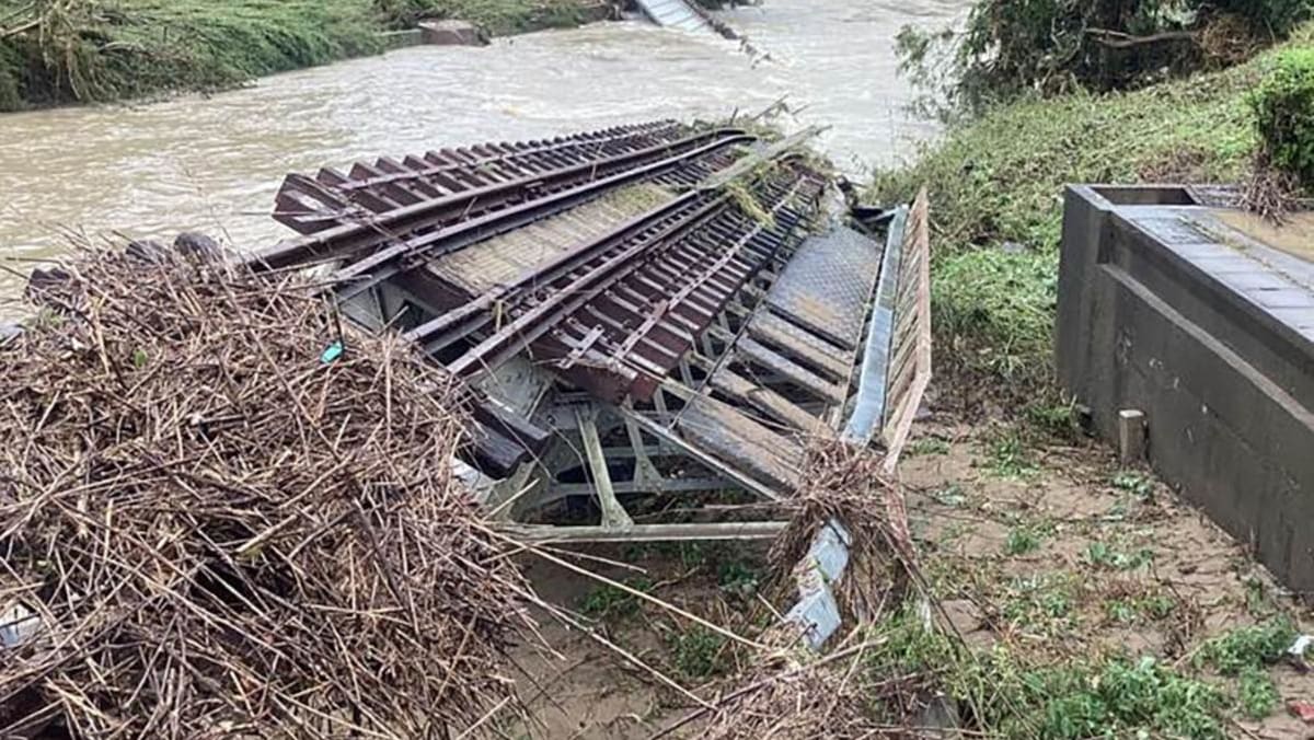 Heavy rain pounds Japan’s south as scorching heat hits country’s west and north