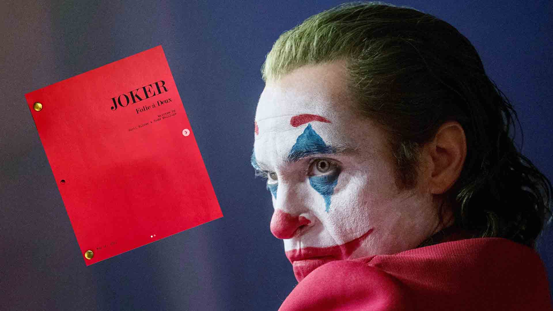 Todd Phillips Reveals Working Title For Joker Sequel Shares Pic Of Joaquin Phoenix Reading 