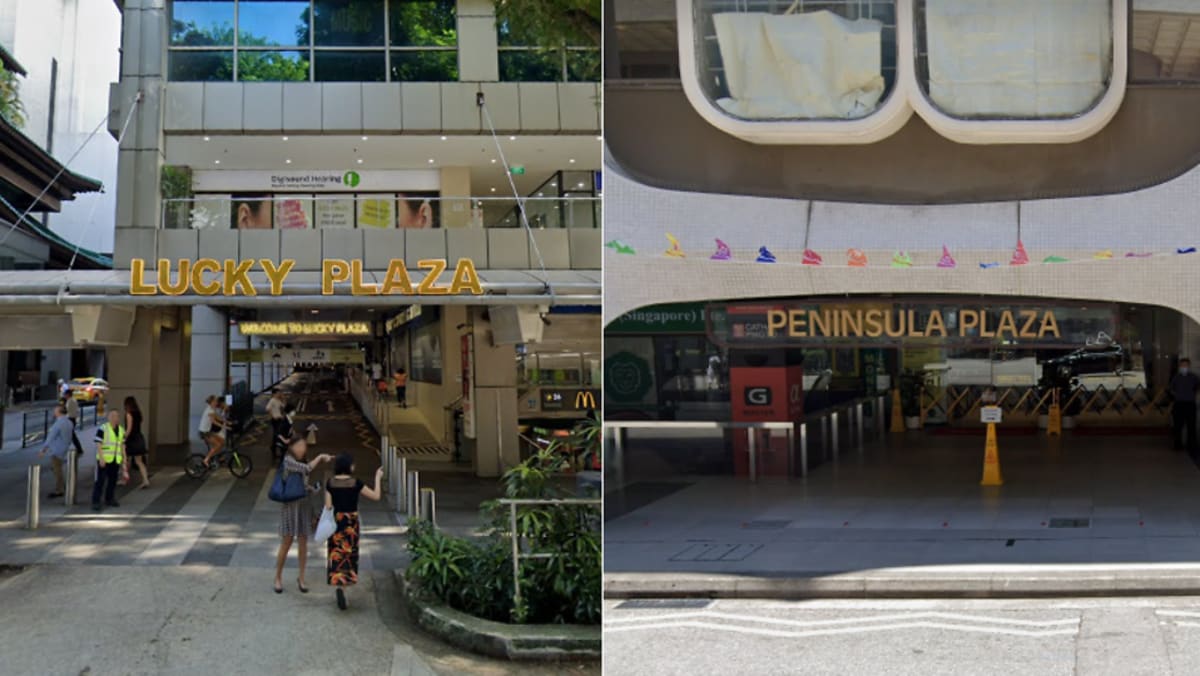Pembatasan akses akhir pekan di Lucky Plaza, Peninsula Plaza akan dicabut setelah ‘situasi populasi’ membaik