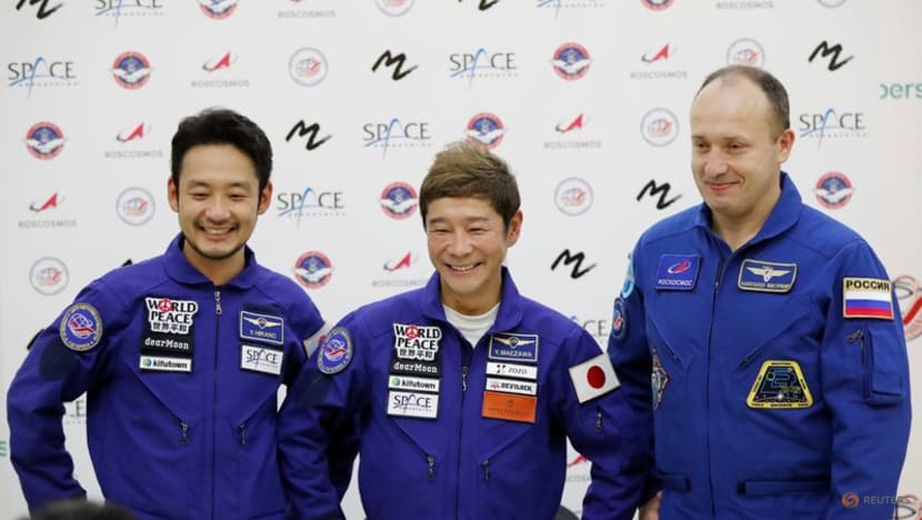 Japanese billionaire Maezawa trains in Russia ahead of space trip