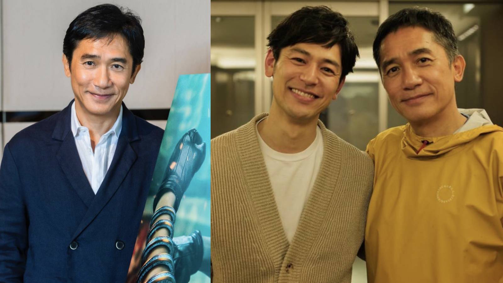 Tony Leung, 59,  Makes A Surprise Appearance On Japanese Star Satoshi Tsumabaki’s IG, And He Looks Oh-So-Good