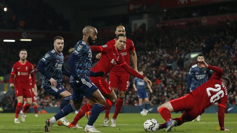 Liverpool frustrated by 10-man Arsenal in League Cup semi stalemate Liverpool frustrated by 10-man Arsenal in League Cup semi stalemate