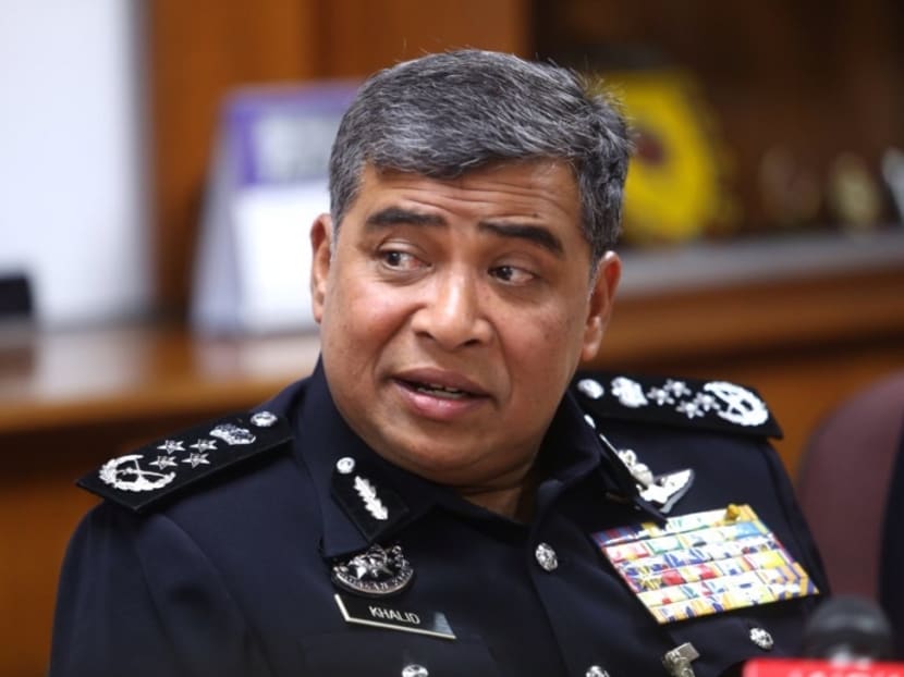 Inspector-General of Police Tan Sri Khalid Abu Bakar said marine constable Zakiah Aleip had contacted to his wife by phone. Photo: The Malay Mail Online