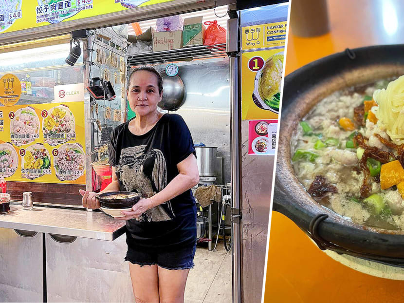 “I want to make sure they can still afford to eat something,” says the 66-year-old hawker of Ah Gong Minced Pork Noodle at Maxwell Food Centre.