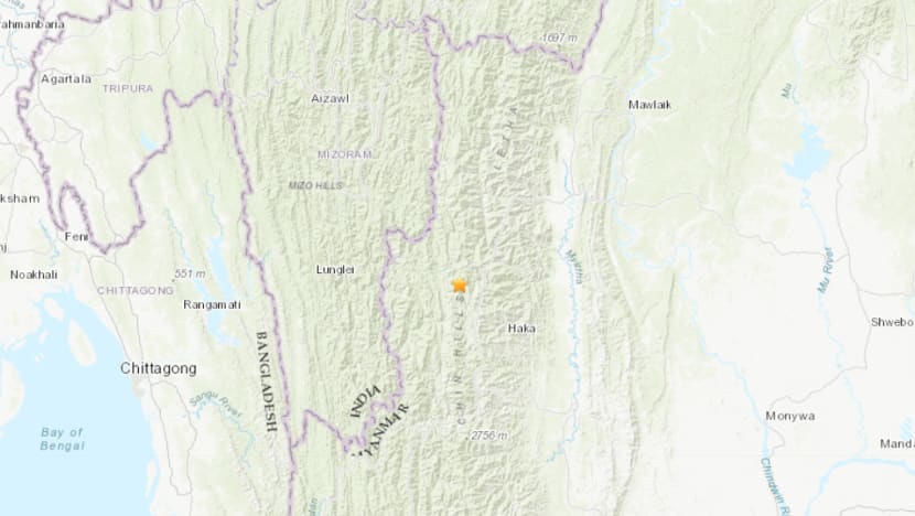 Strong earthquake of 6.1 magnitude strikes India-Myanmar border region Strong earthquake of 6.1 magnitude strikes India-Myanmar border region