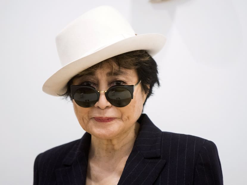 Artist Yoko Ono stands in the exhibit "Half-A-Room" at the Museum of Modern Art exhibition dedicated exclusively to her work, titled "Yoko Ono: One Woman Show, 1960-1971"  in New York in this May 12, 2015 file photo. Photo: Reuters