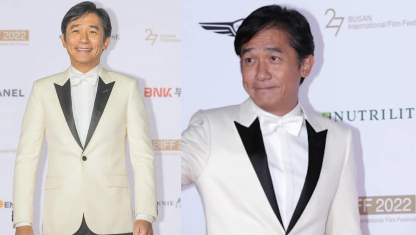 Tony Leung Walks Red Carpet In Busan Looking Really Nervous