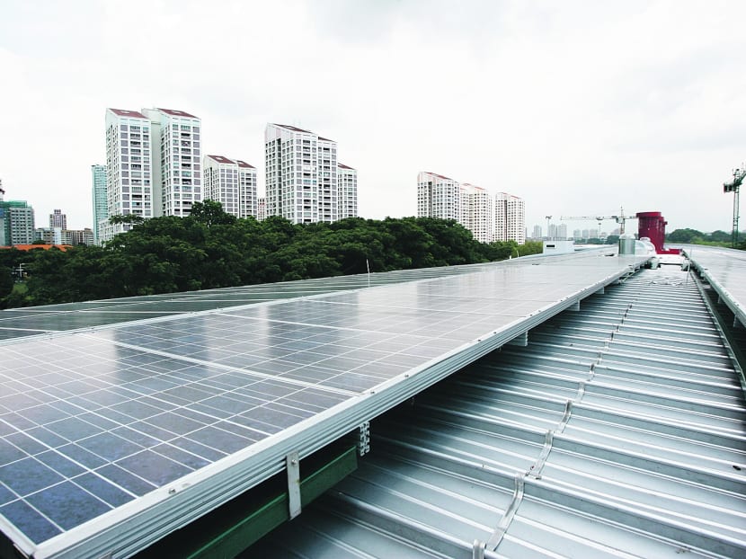 As renewable energy grows as a commercially-viable energy source for Singapore, the review will help to prepare for integrating such renewable energy options into the electricity market eventually without affecting grid stability. Photo: Ernest Chua