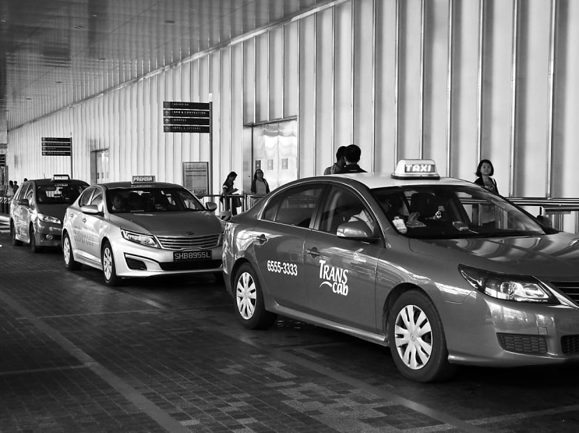 The number of private-hire vehicles that mostly ply for new entrants, such as Uber and GrabCar, has grown rapidly in the past three years to an estimated 10,000. This is more than twice as many as the 4,800-strong fleet operated by Trans-Cab, the second largest taxi operator here. TODAY file photo