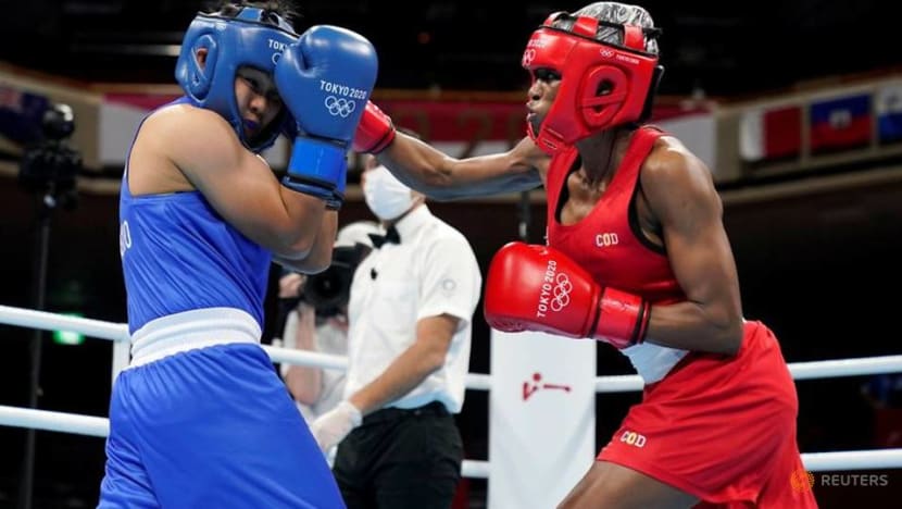 Olympics-Boxing-World champ Petecio takes step toward maiden women's gold Olympics-Boxing-World champ Petecio takes step toward maiden women's gold