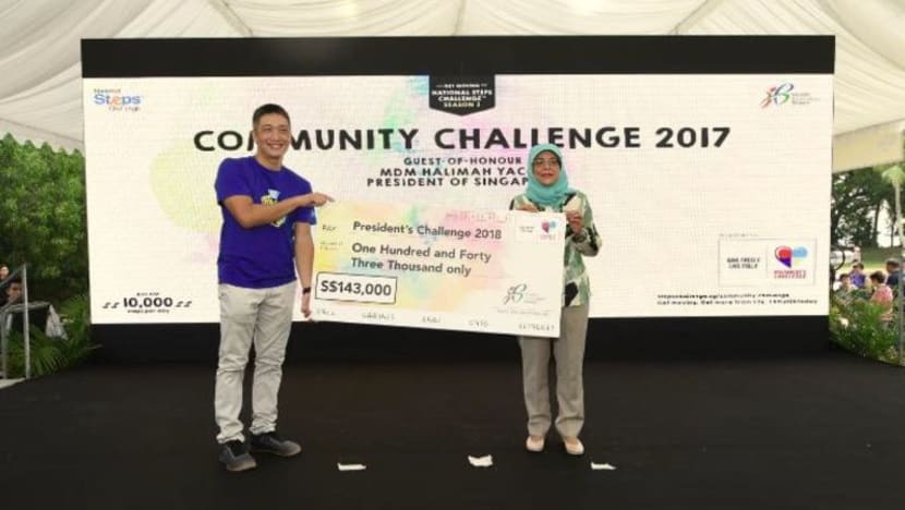 Lebih $140 ribu dikumpul dalam Cabaran Masyarakat National Steps Challenge