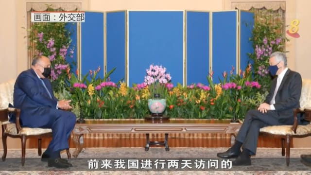 埃及外长舒凯里到访我国 同李总理会面
