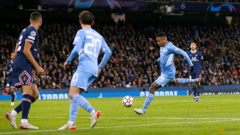 Jesus strike sinks PSG as Man City win group Jesus strike sinks PSG as Man City win group