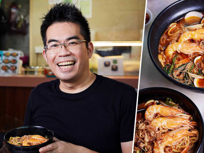 GM Turned Prawn Mee Hawker Says Biz Untenable; Feels Guilty He Had To Stop Son’s PSLE Tuition Classes