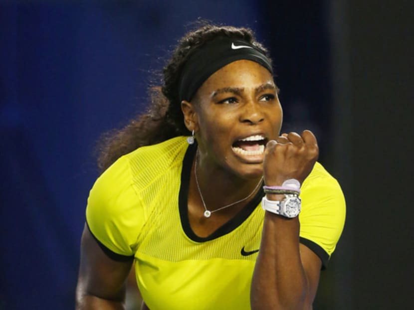 Williams is looking to equal Steffi Graf’s record 22 Grand Slams. Photo: Getty Images