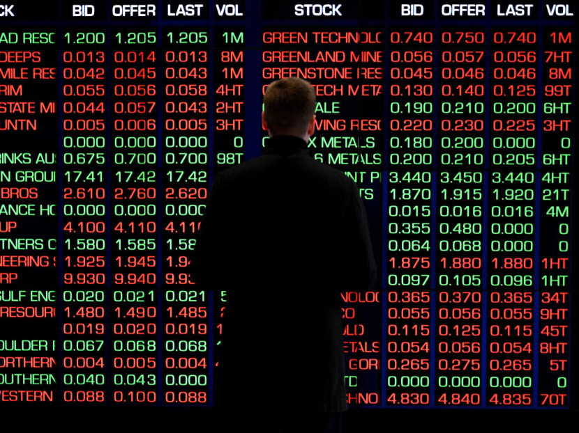 Indicator boards at the Australian stock exchange in Sydney on June 14, 2022.&nbsp;