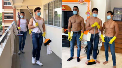 Viral ‘Hunky Guy Cleaning Service’ Offered Permanently, Has Ninja Warrior & Master’s Student As Cleaners