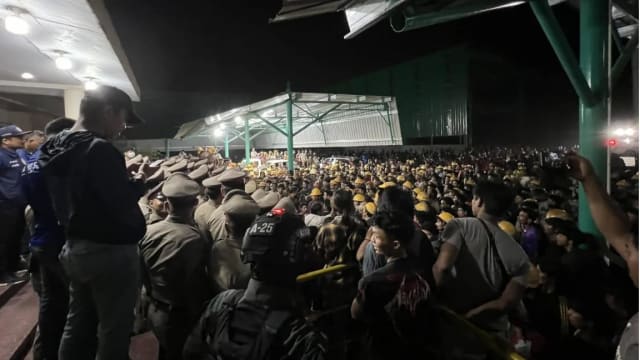 泰国工厂事故酿七死 数百缅劳抗议索赔