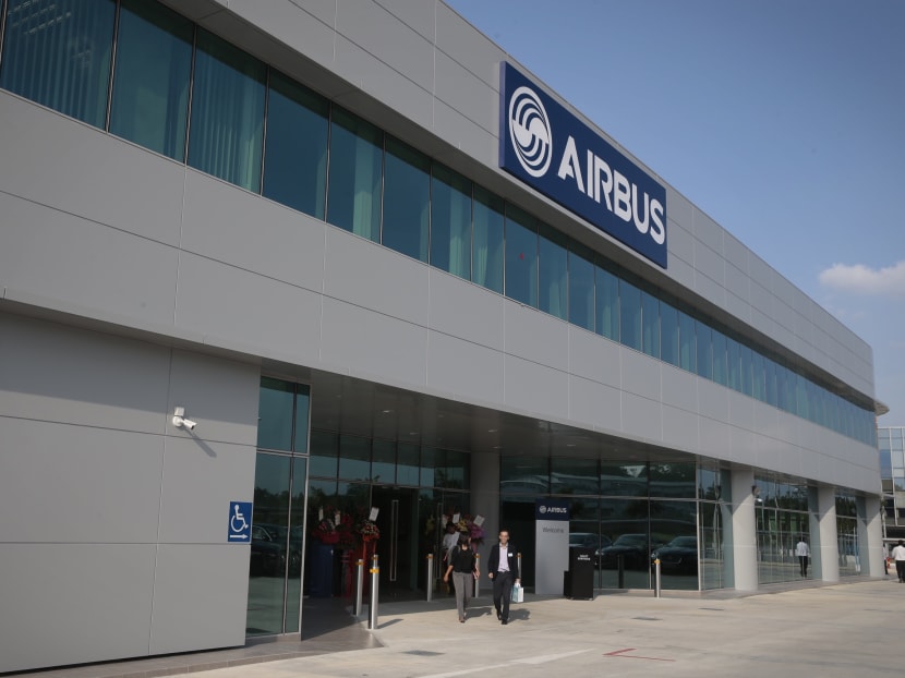 Airbus' training facility near Singapore's Seletar Airport. Photo: Jason Quah/TODAY