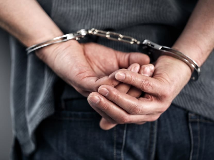 A 46-year-old Singaporean teacher was jailed for 18 weeks for two charges of voyeurism. A 46-year-old Singaporean teacher was jailed for 18 weeks for two charges of voyeurism.