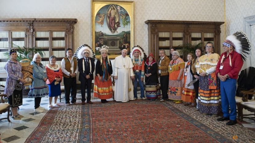 Pope apologises to Canadian indigenous for wrongs at residential schools