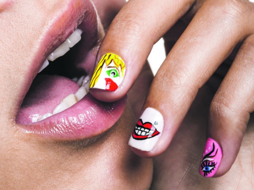 Art comes alive at your fingertips - literally - with these nail art designs
