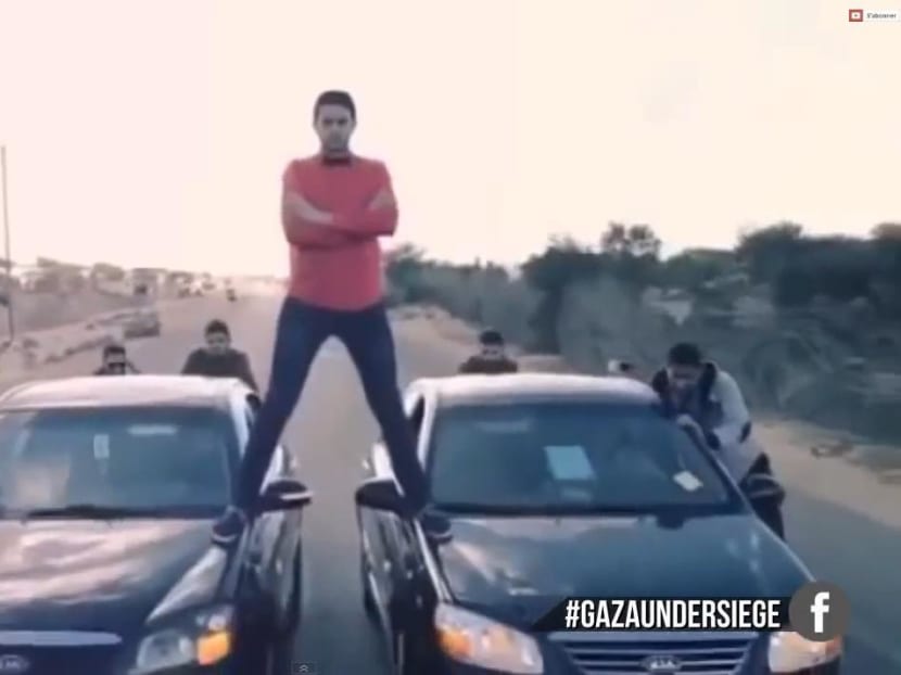 Palestinians spoof Van Damme video to highlight plight
