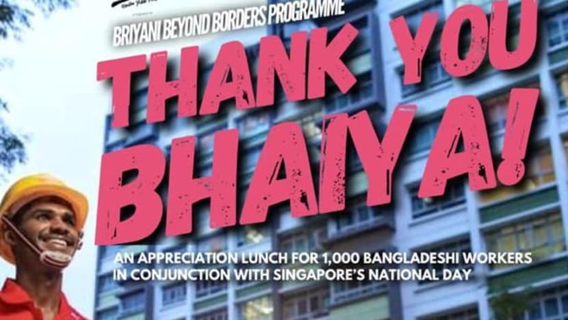 'Thank You, Bhaiya!' jamu 1,000 pekerja Bangladesh beriani sebagai tanda terima kasih