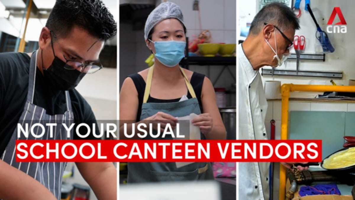 Not your usual school canteen vendors Video CNA