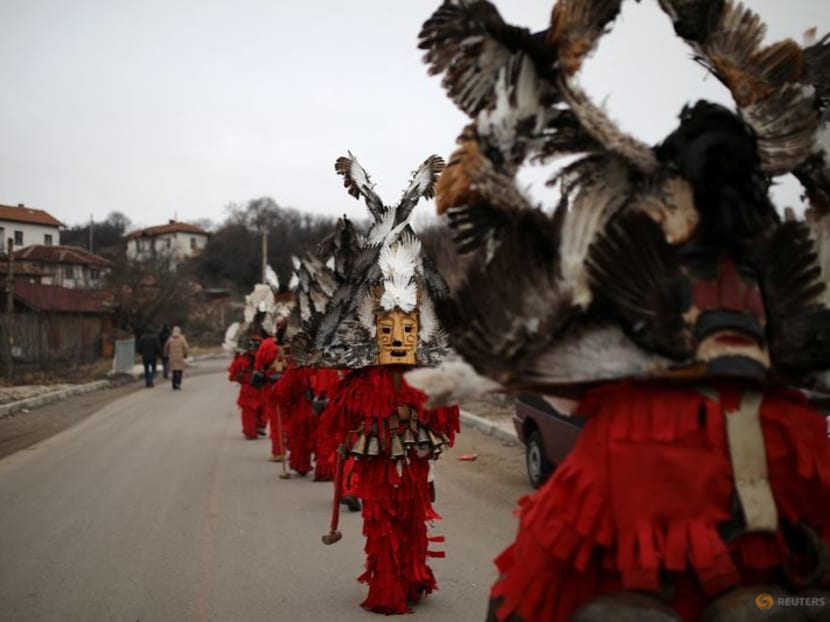Bulgarians ward off evil spirits in ancient winter festival - TODAY