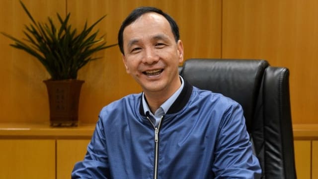 朱立伦当选台湾国民党主席