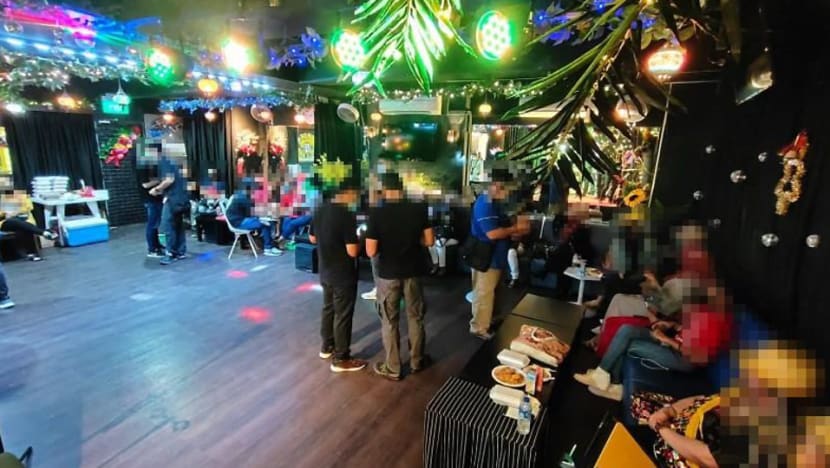 Police operation finds 36 people having 'private celebration' at unlicensed entertainment outlet in factory unit