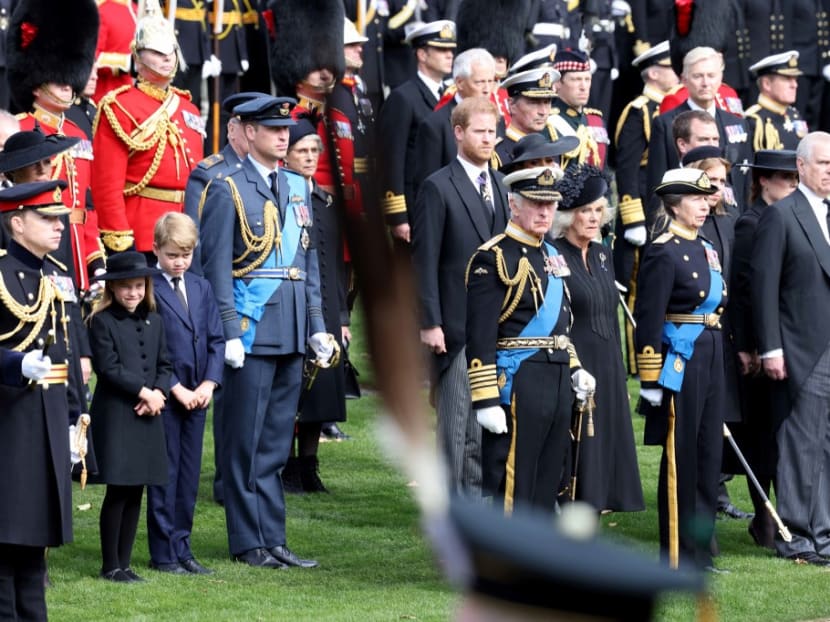 'Fab four': Still estranged but side by side for the queen 'Fab four': Still estranged but side by side for the queen