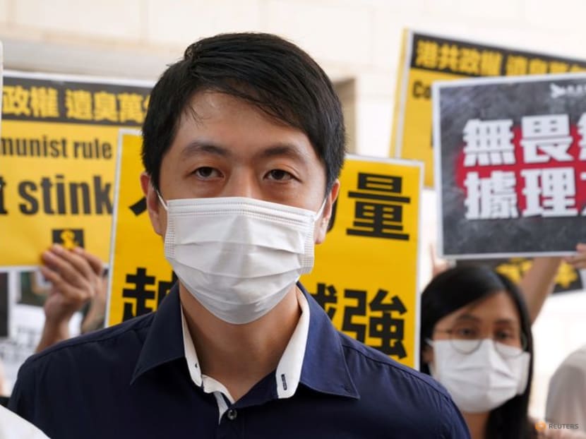 Self-exiled Hong Kong democrat sentenced to 3.5 years in jail in absentia Self-exiled Hong Kong democrat sentenced to 3.5 years in jail in absentia