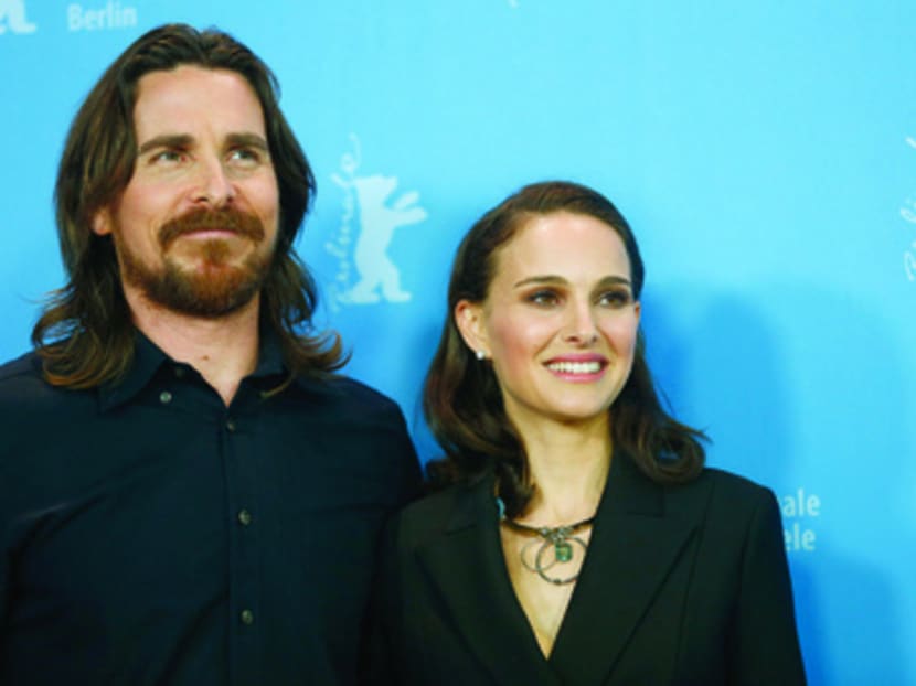 Christian Bale (left) and 
Natalie Portman. Photo: Reuters