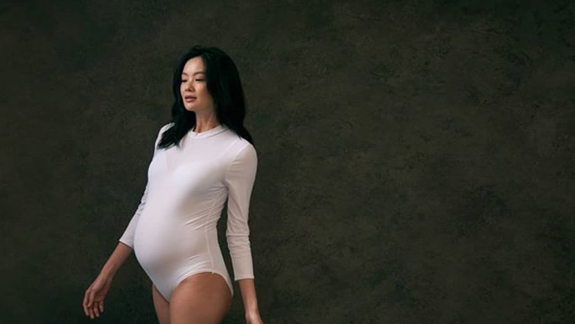 Sheila Sim Shows Off Baby Bump In Stunning Maternity Shoot