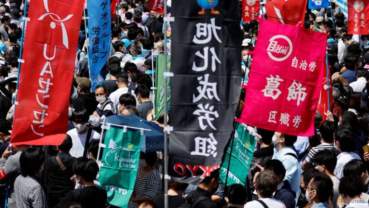 Japan union group Rengo announces biggest wage hikes on record Japan union group Rengo announces biggest wage hikes on record