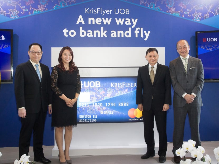 From left: Mr Tan Kai Ping, Senior Vice President, Marketing Planning, Singapore Airlines; Ms Jacquelyn Tan, Head of Personal Financial Services Singapore, UOB; Mr Goh Choon Phong, CEO Singapore Airlines; Mr Wee Ee Cheong, Deputy Chairman and CEO, UOB. Photo: UOB